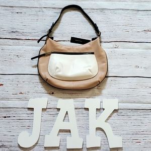 🆕️ TAHARI LEATHER CRAWFORD HOBO PURSE 🧡